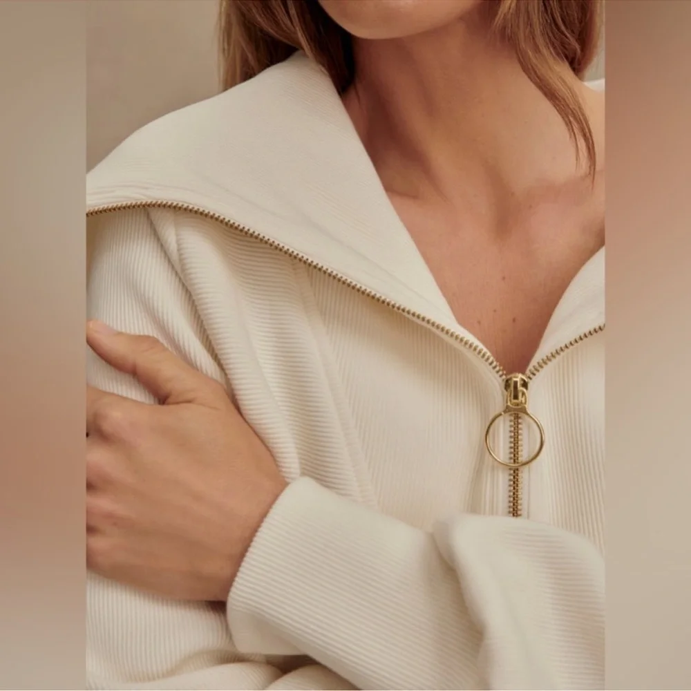 Varley Vine Half Zip Sweater - Picture 3 of 11